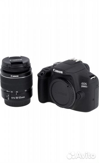 Зеркальный фотоаппарат canon eos 2000d