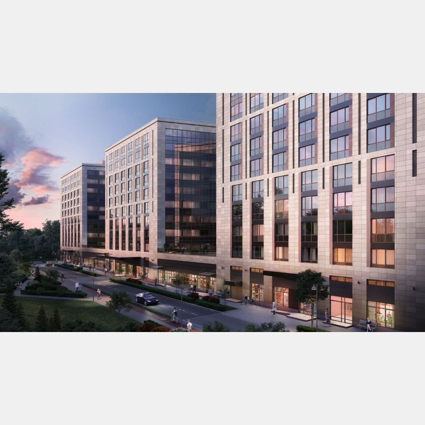 Апартаменты-студия, 37,6 м², 11/11 эт.
