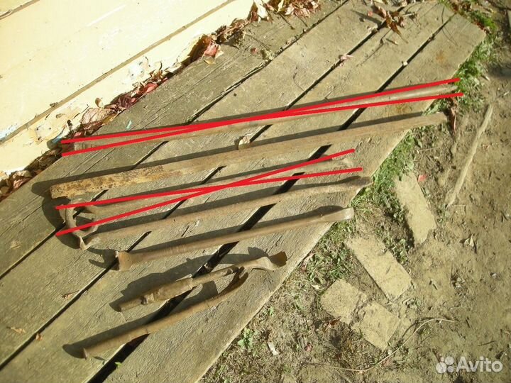 Скобы тестер щуп лом ломы монтажка гвоздодёр ключ