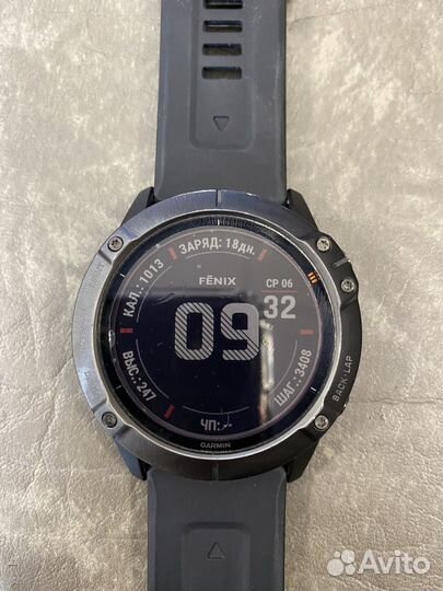 Часы garmin fenix 6x pro solar