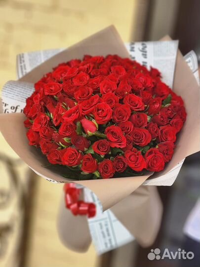 Цветы.Букеты.Розы.15/25/35/55/101/ (Круглосуточно)