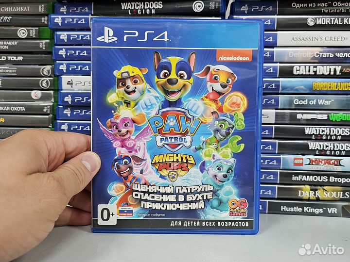 Щенячий патруль спасение в бухте приключения ps 4