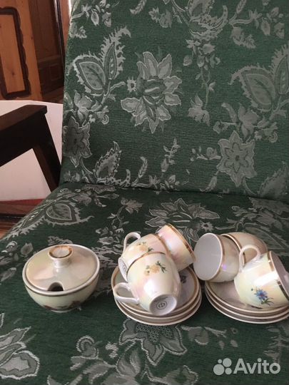 Кофейный сервиз гдр новый