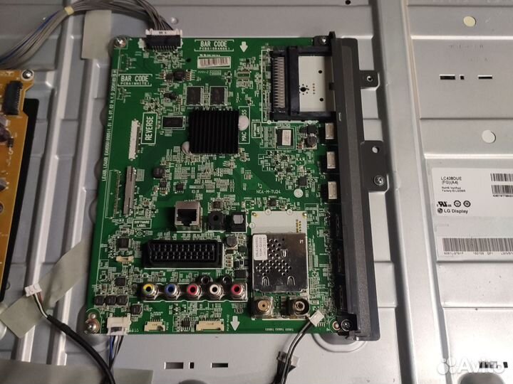 Запчасти для телевизора lg42LB580V