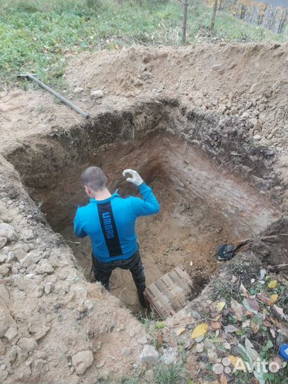 Монтаж септика