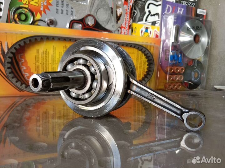 Коленвал на мопед 72сс