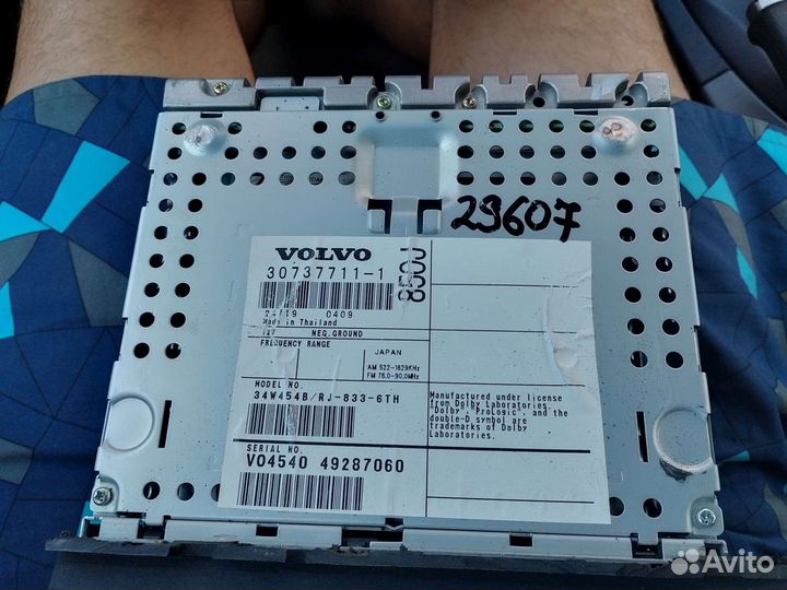 Магнитола Volvo hu-850