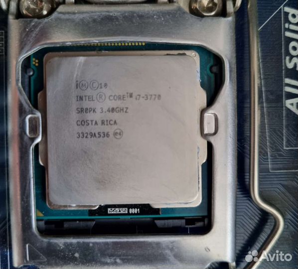 Процессор i7 3770 + озу + Материнская плата