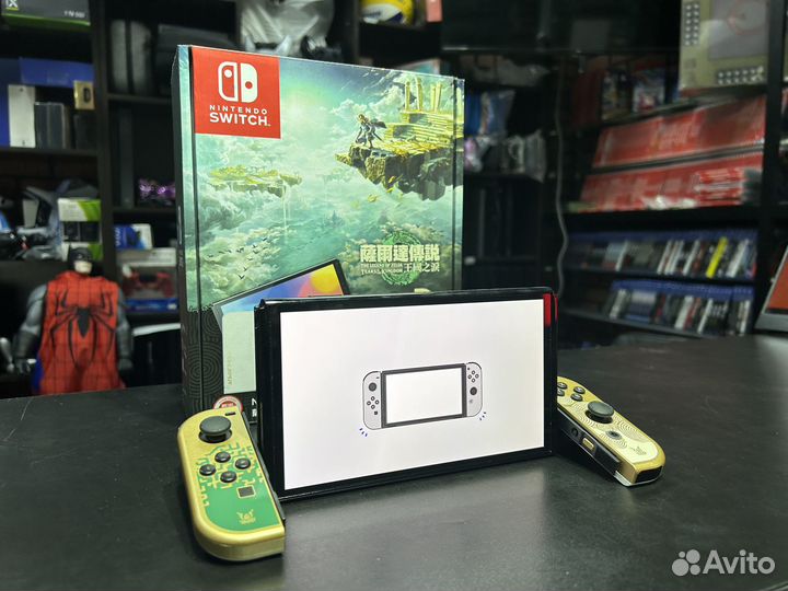 Nintendo Switch Oled Zelda Гонконг