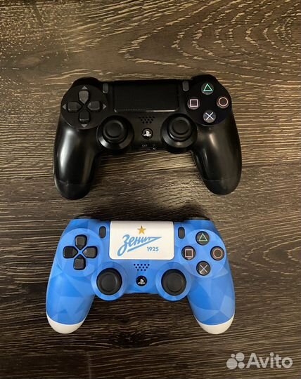 Sony PS4 slim + Fifa 23 + 2 геймпада