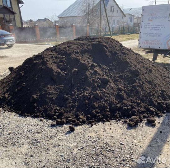 Чернозем, Земля плодородная, Грунт, Торф, Глина