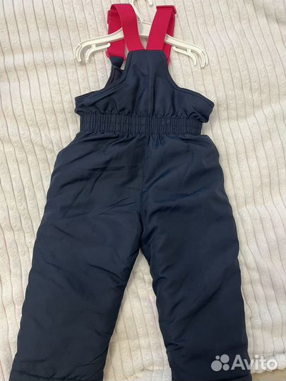 Полукомбинезон зимний для девочки 86