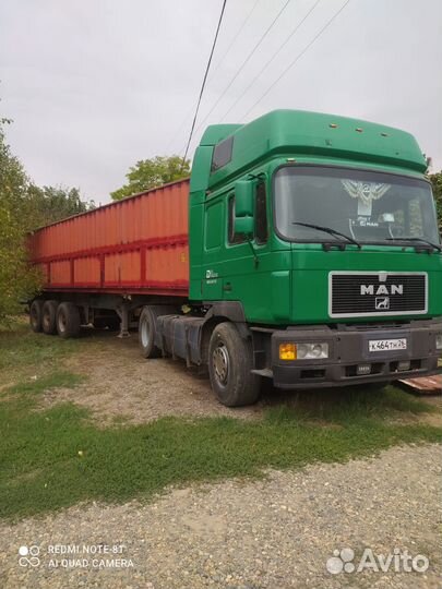 MAN 19.414 с полуприцепом, 2000