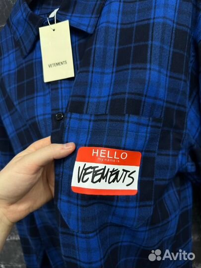 Рубашка Lux Vetements Hello