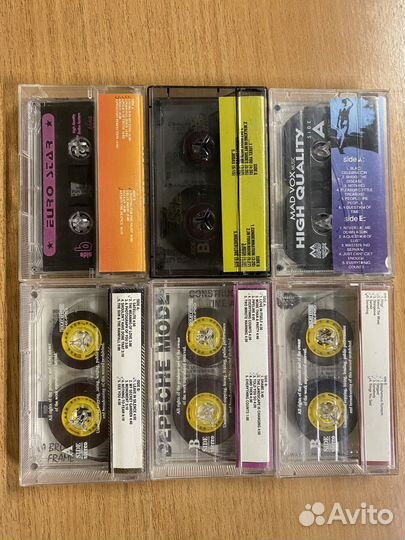 Аудиокассеты depeche mode