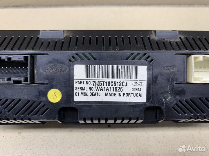 Блок управления климатической установкой Focus II