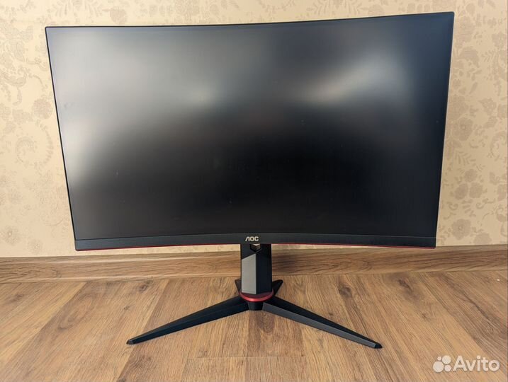 Монитор игровой 144 гц 27 2k QHD AOC CQ27G2U/BK