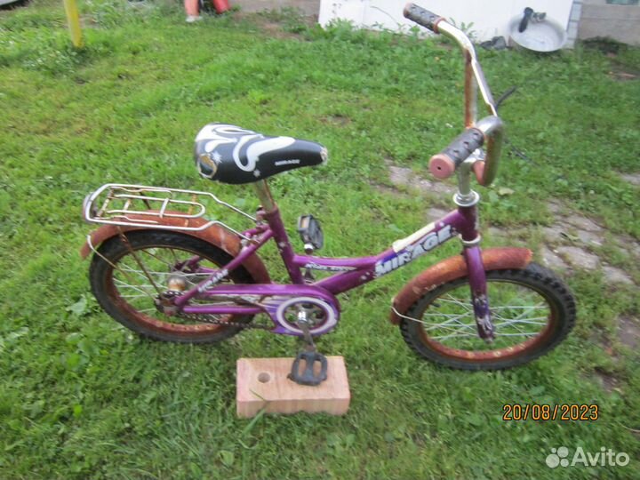 Детский велосипед бу 16