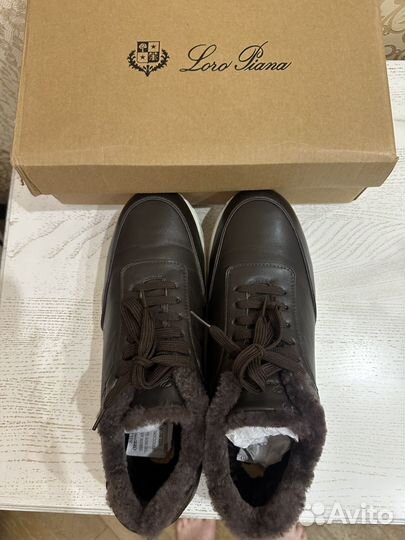 Кеды зимние loro piana мужские