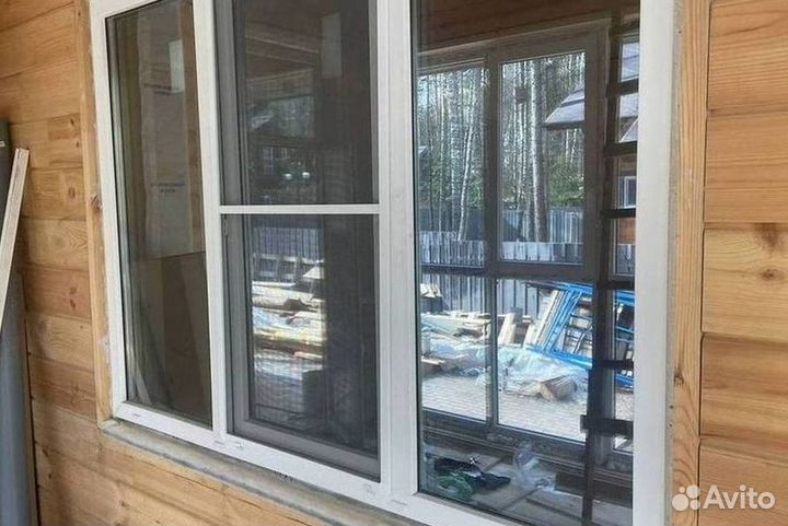 Остекление окон и балконов пвх