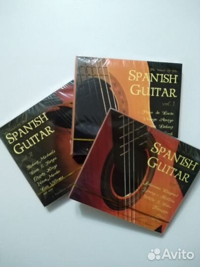 6 CD дисков. spanish guitar. Испанская гитара