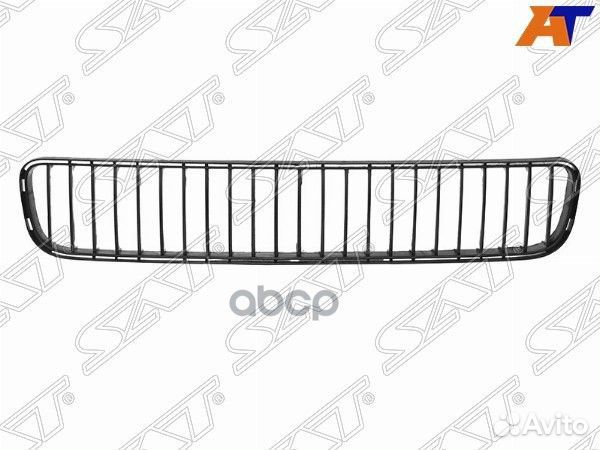 Решетка в бампер skoda fabia/roomster 07-10 sts