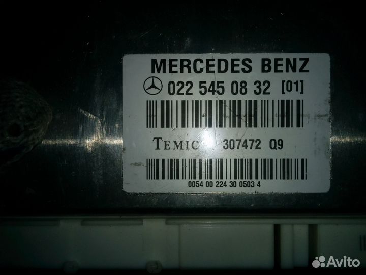 0225450832 Блок управления подвеской Mercedes w220