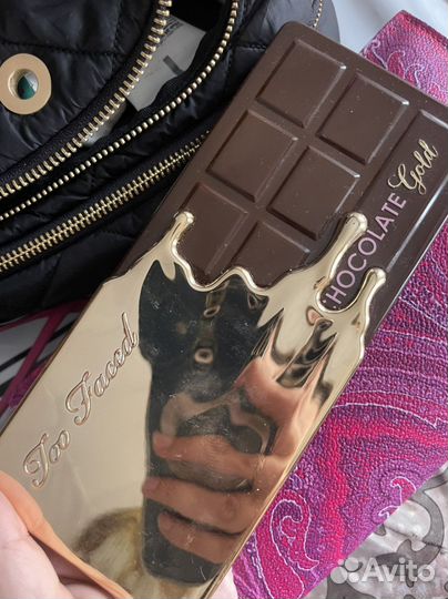 Тени для век too faced chocolate
