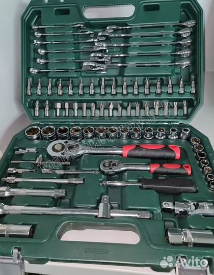 Набор инструментов, набор ключей, головок 78 шт
