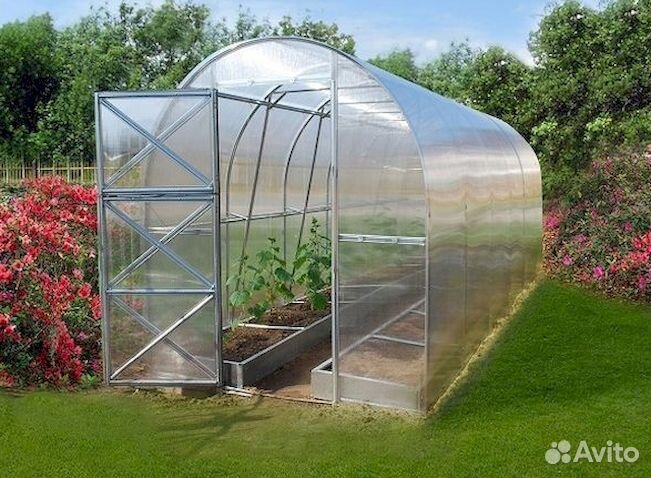 Теплица из поликарбоната