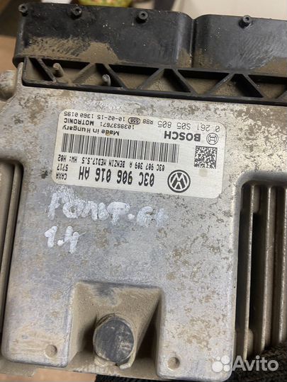 Эбу двс 1.4 TSI caxa Volkswagen Golf Plus 05-14г