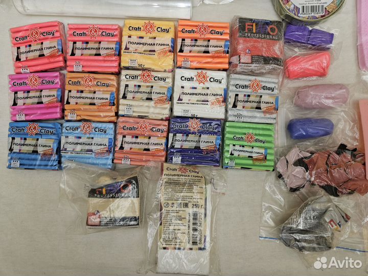 Материалы для творчества из полимерной глины