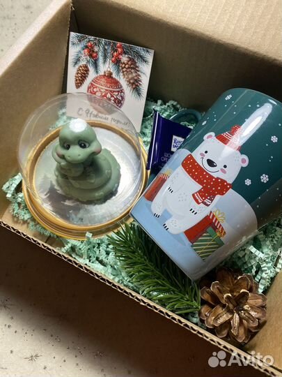 Новогодний подарок с кружкой