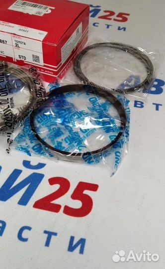 Кольца поршневые Toyota 2LT Std Tpr Tp35867