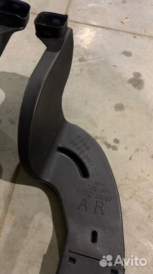 Воздуховод печки задний Toyota Camry V55 2.5 2AR