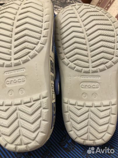 Тапочки детские crocs