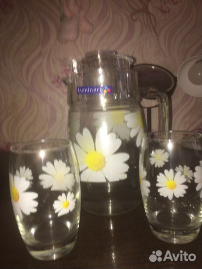 Кувшин с 6 стаканами