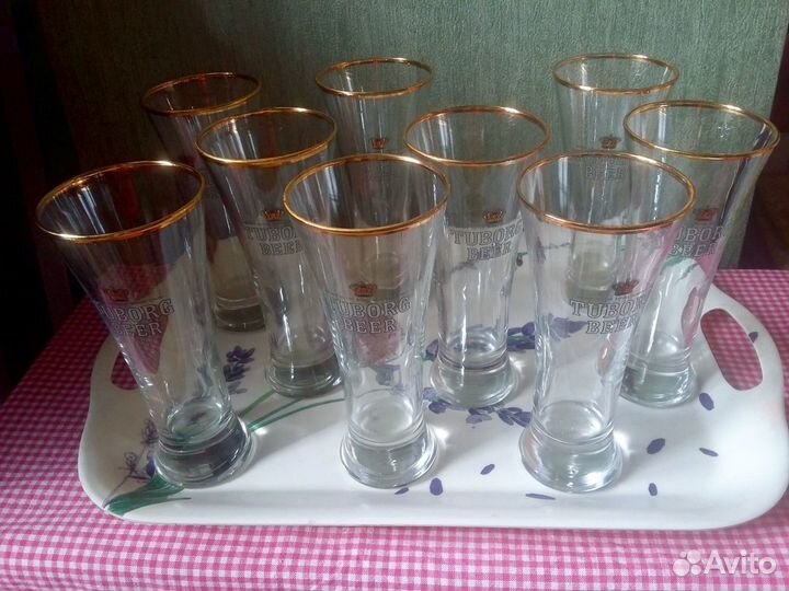 Пивные бокалы Tuborg beer