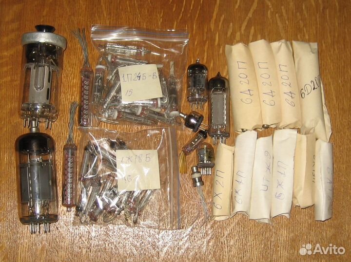 Радиолампы 1Ж18Б 1П24Б гу-50 индикаторы ив и др