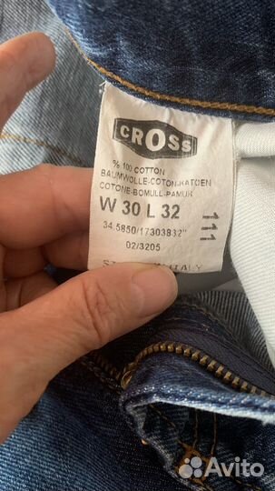 Джинсы мужские новые cross jeans