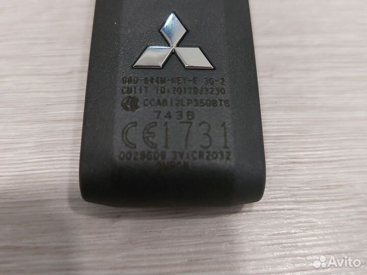 Ключ Mitsubishi Outlander G80-644M-KEY-E 3G-2