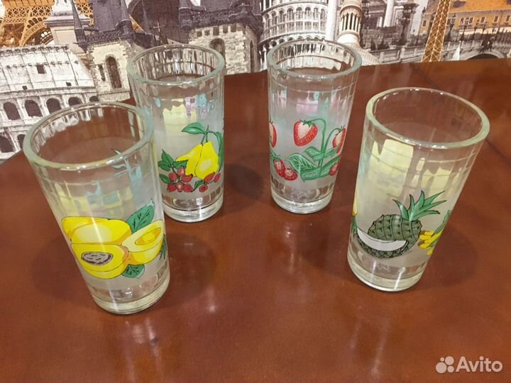 Бокалы под виски, пивные бокалы, чайные кружки