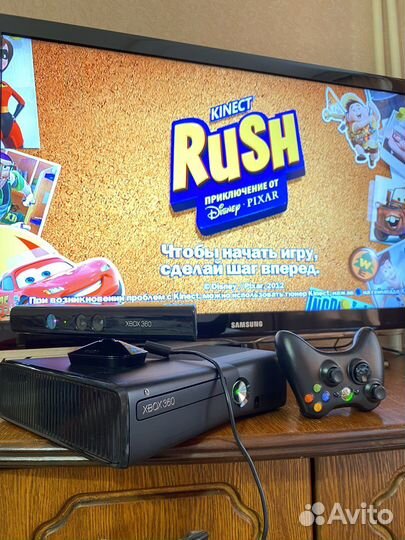 Xbox 360 S Console - гарантия + Диск