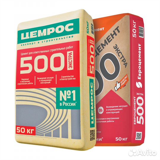 Евроцемент М500 50кг