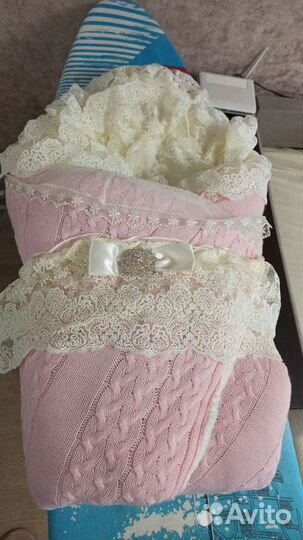 Зимний конверт на выписку