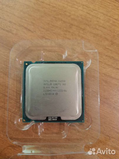 Процессор Intel core 2 duo E6550