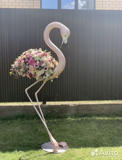 Фламинго, садовые фигуры, фигуры для дома