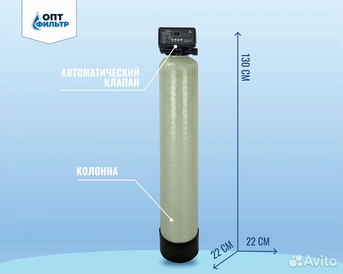 Фильтр для обезжелезивания воды от производителя с