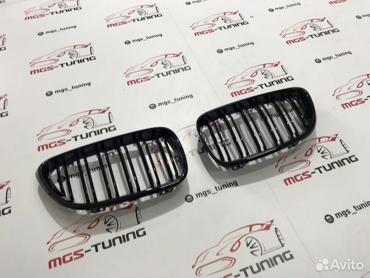 Решетка BMW 2 Series f22 13+ Черный глянец