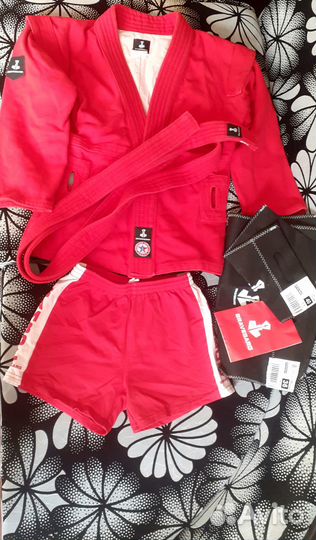 Куртка самбовка и шорты набор для самбо